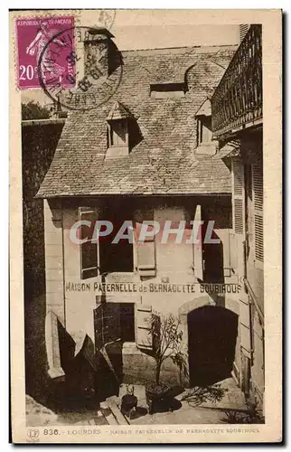 Cartes postales Lourdes Maison Paternelle De Bernadette Soubirous