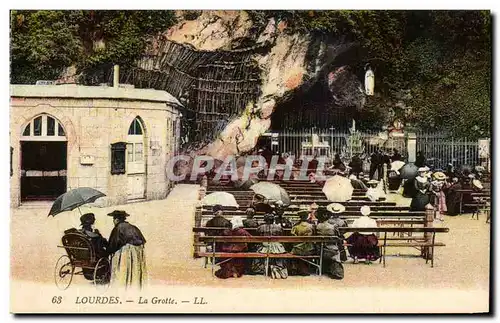 Cartes postales Lourdes La Grotte