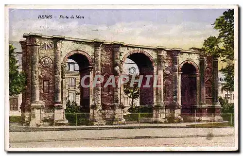 Cartes postales Reims Porte de Mars