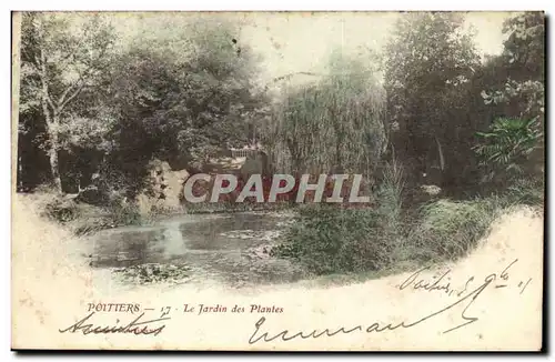Cartes postales Poitiers Le Jardin des Plantes
