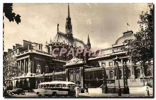 Ansichtskarte AK Paris Le Palais de Justice et la Ste Chapelle