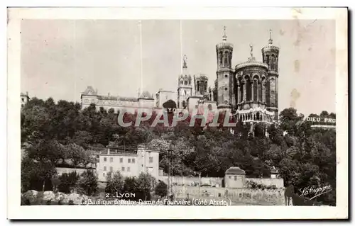 Cartes postales Lyon La Basilique de Notre Dame de Fourviere