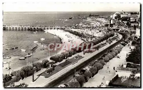 Cartes postales Arcachon Vue Generale vers la Plage