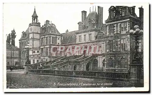 Cartes postales Fontainebleau l&#39Esscalier en fer a cheval