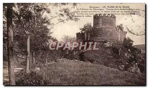 Ansichtskarte AK Auvergne Vallee de la Sioule Le Chateau de Chouvigny Vestige de la Feodalite