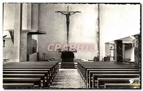 Ansichtskarte AK Eglise Saint Jean Baptiste Breteuil Vue d&#39ensemble Nef et Choeurs