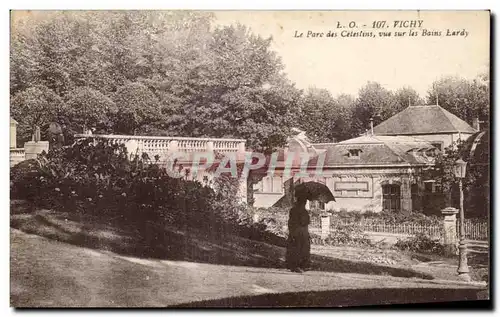 Ansichtskarte AK Vichy Le Parc De Celestins Vue Sur Les Bains Lardy