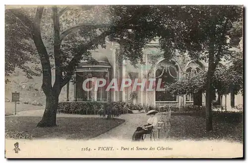 Cartes postales Vichy Parc Et Source Des Celestins