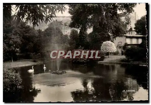 Ansichtskarte AK Vichy Reine Des Villes D&#39Eaux Bassin Des Cygnes Dans Les grands parcs