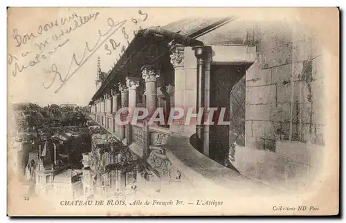 Cartes postales Chateau De Blois Aile De Francois 1er L&#39attique