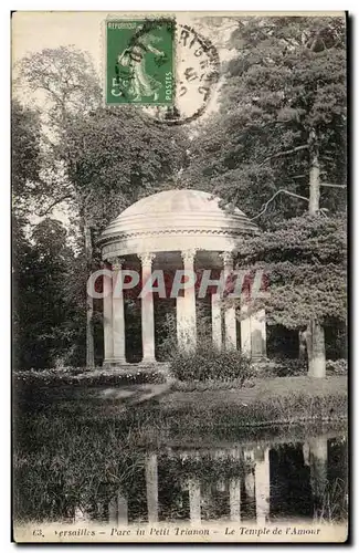 Ansichtskarte AK Versailles Parc du Petit Trianon Le Temple De L&#39Amour
