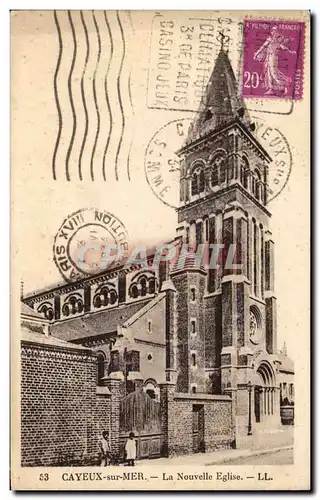 Cartes postales Cayeux Sur Mer La La Nouvelle Eglise