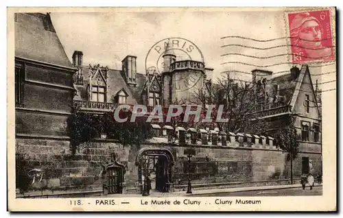 Cartes postales Paris Le Musee De Cluny