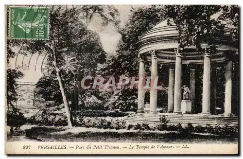 Ansichtskarte AK Versailles Parc Du Petit Trianon Le Temple De l&#39Amour
