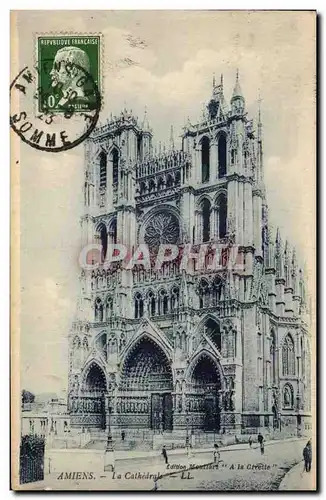 Cartes postales Amiens La Cathedrale