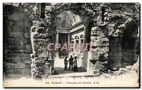 Cartes postales Nimes Temple De Diane