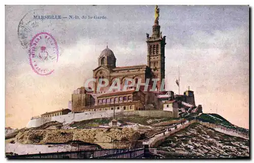 Cartes postales Marseille ND De La Garde