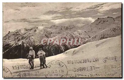 Cartes postales Luchon L'hiver l'hotel