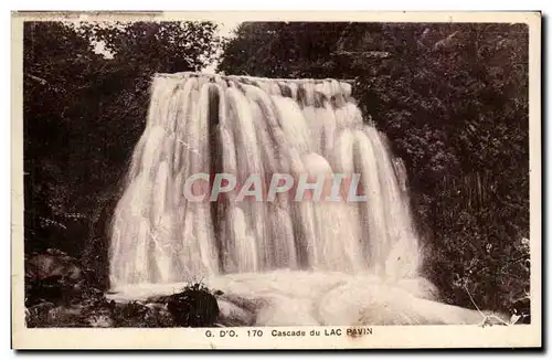 Ansichtskarte AK Cascade Du Lac Pavin