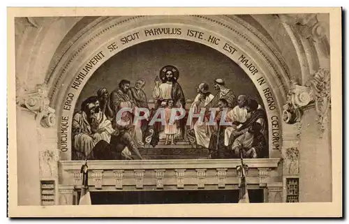 Cartes postales La Chapelle Des Carmelites De Lisieux Fresque