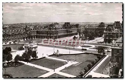 Ansichtskarte AK Paris En Flanant Perspective Sur La Place Du Carrousel