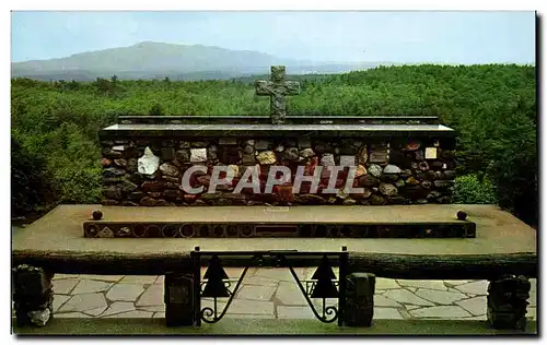 Ansichtskarte AK Cathedral Of The Pines Rindge New Hampshire Altar Of The Nation