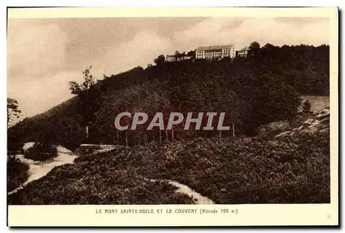 Cartes postales Le Mont Saint Odile Et Le Couvent