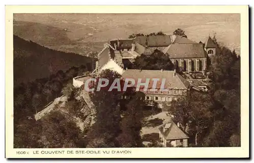 Cartes postales Couvent Du Mont Sainte Odile Vu D'Avion