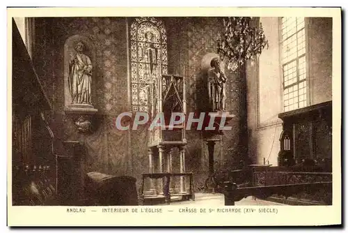 Cartes postales Andlau Interieur De L&#39Eglise Chasse De St Richarde