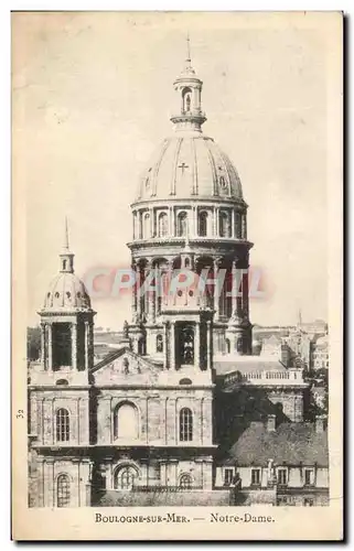 Cartes postales Boulogne Sur Mer Notre Dame