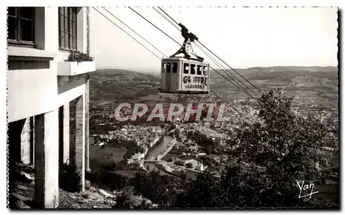 Cartes postales Lourdes Teleferique du Beout arrivee a la Gare Superieure