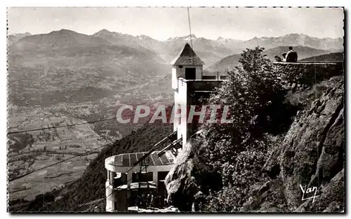 Cartes postales Lourdes Teleferique du Pibeste La Gare Superieure