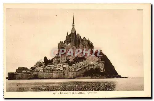 Ansichtskarte AK Le Mont st Michel Cote Sud Est