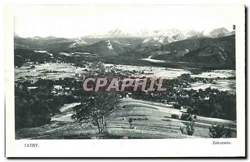 Cartes postales Tatry Zakopane Pologne