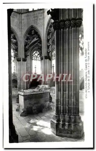 Cartes postales Batalha Mosteiro Capela de Fundador Tumulo de D Joaol le D Filipe de lencastre