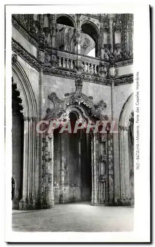 Cartes postales Batalha Mosteiro Porta das Capelas Imperfeitas