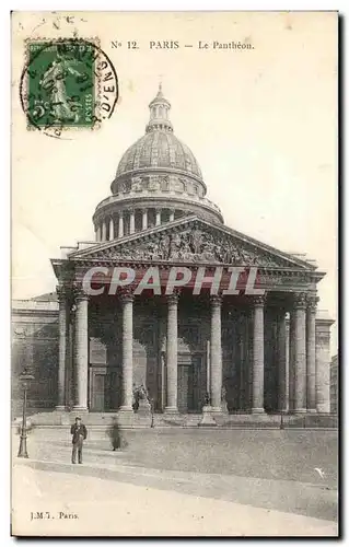 Cartes postales Paris Le Pantheon