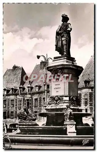 Cartes postales Charleville La Place Statue de Charles de Gonzague