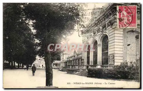 Cartes postales Neris les bains Le casino