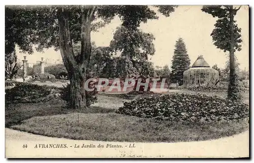 Ansichtskarte AK Avranches Le Jardin des Plantes