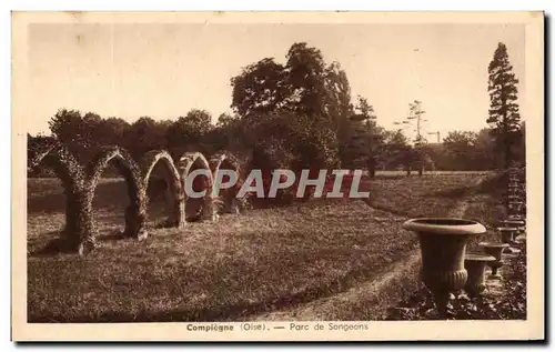 Ansichtskarte AK Compiegne Parc De Songeons