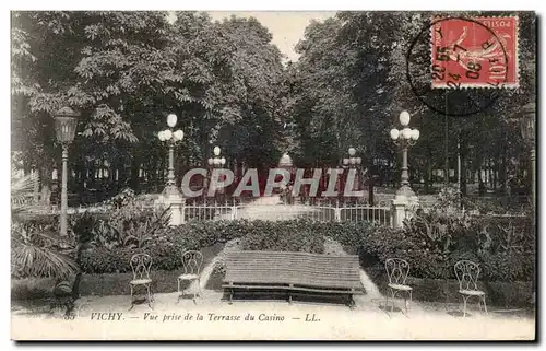 Cartes postales Vichy Vue Prise de la Terrasse du Casino