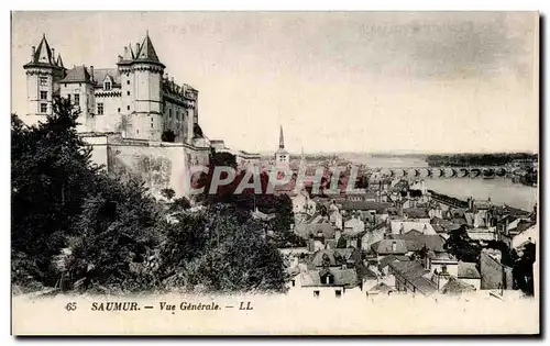 Cartes postales Saumur Vue Generale