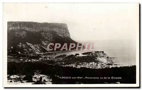 Ansichtskarte AK Cassis Sur Mer Panorama Vu de La Gineste