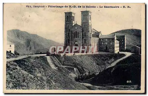 Ansichtskarte AK Dauphine Pelerinage de N D de la Salette Le Sanctuaire