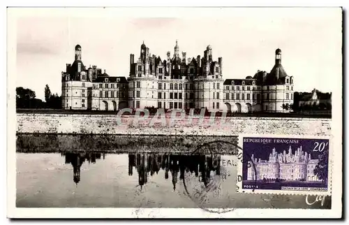 Ansichtskarte AK Chambord Le Chateau Facade Septentrionale