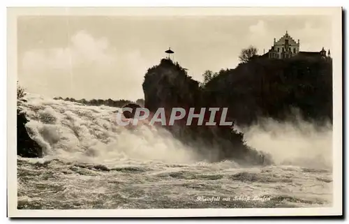 Cartes postales Rheinfull mit Schloss Laufen