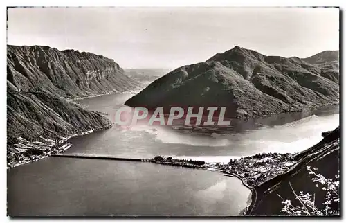 Cartes postales Lago di Lugano Pontre di Melide