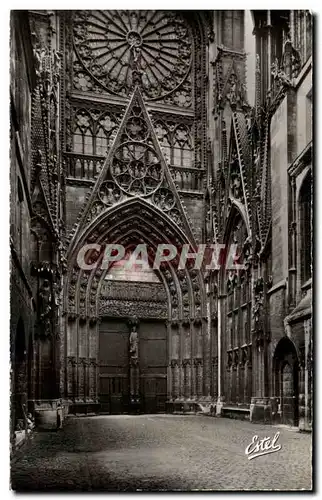 Ansichtskarte AK Rouen La Cathedrale Cour des Libraires