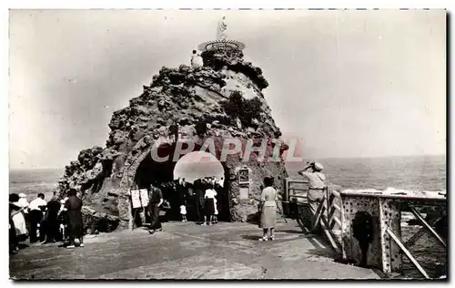 Cartes postales Nos Belles Pyrenees Biarritz Rocher de la Vierge